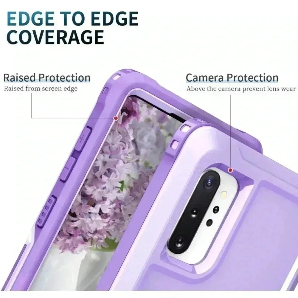 Hybrid Silicone Shockproof Cover for Samsung Galaxy Note 10 Plus Note10+ 5G 6.8”